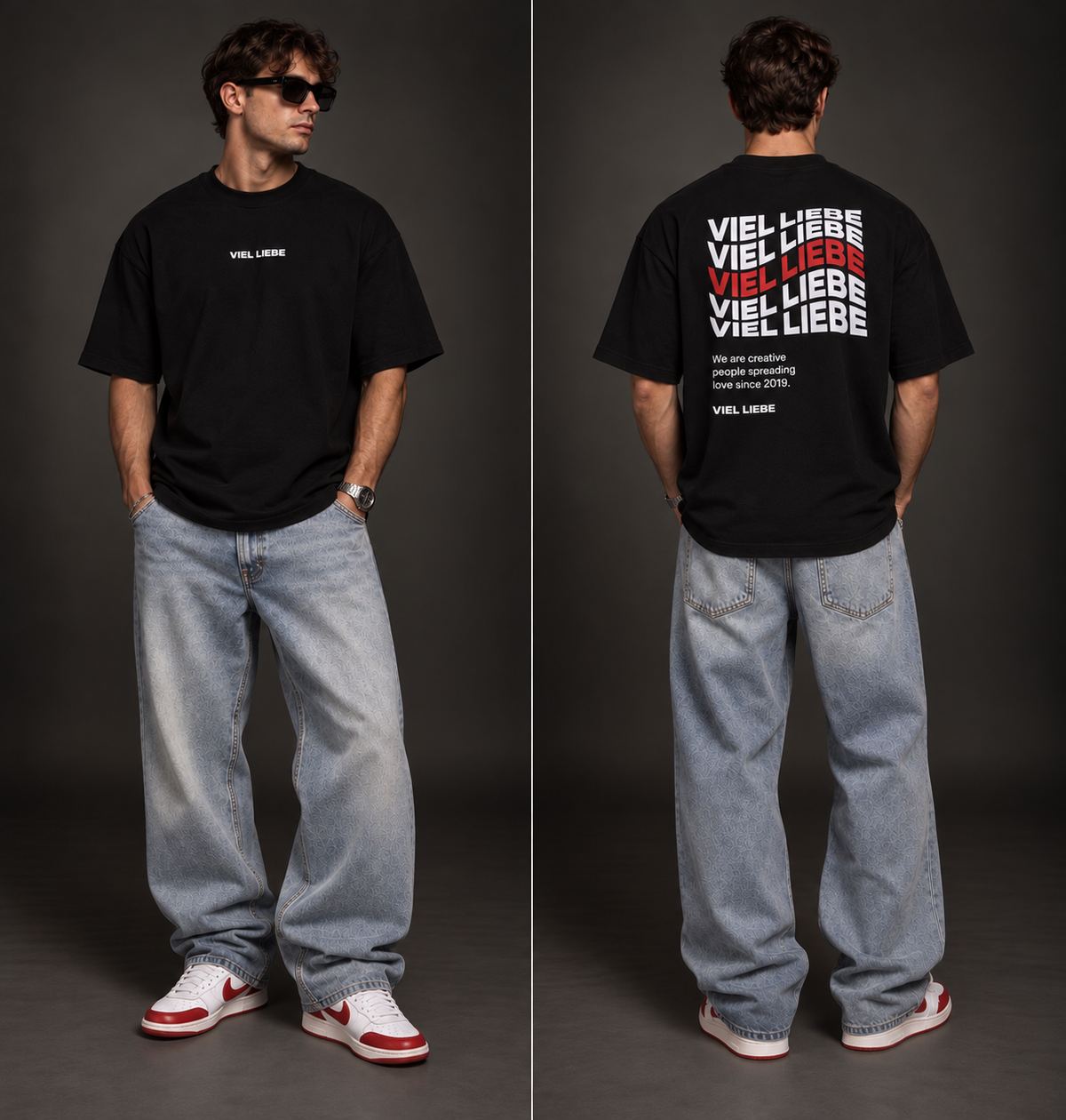 Viel Liebe® Leinewelle Tee
